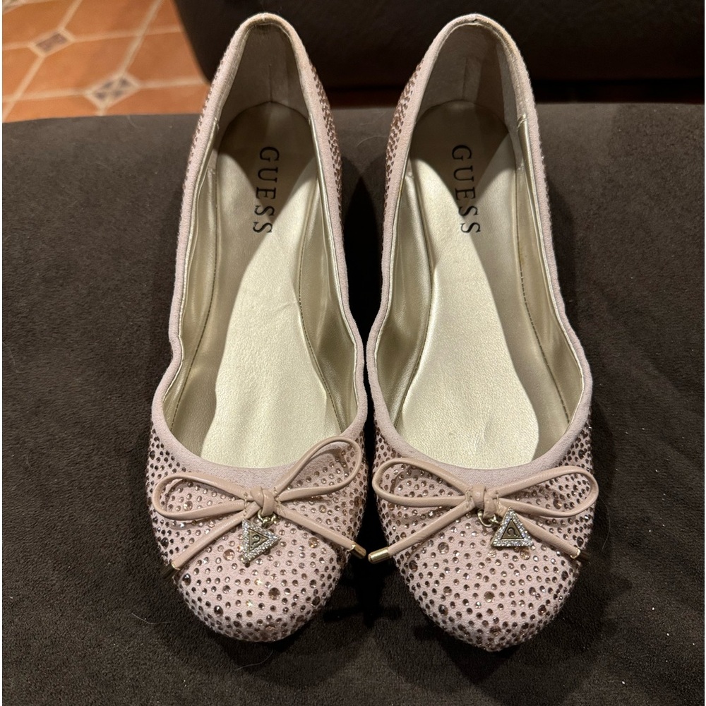 Light pink Guess ballet shoes